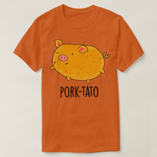 Portato Funny Potato Pun T-shirt (Design voorkant)