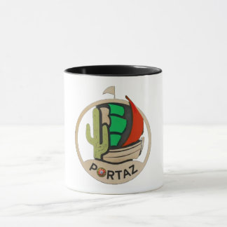 PortAZ logo 2 ontwerp op mok