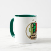 PortAZ logo 2 ontwerp op mok (Voorkant links)