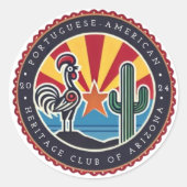 PortAz Logo Sticker #1 (Voorkant)