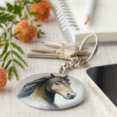 porte cle cheval sleutelhanger (Zijkant)