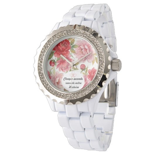 Porte-clé Couple – Deux regards, une histoire Horloge (Gekanteld)