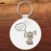 Porte-clé keurt een hond goed sleutelhanger (Voorkant)