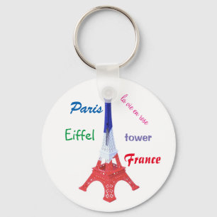 Porte-clé "Paris, Frankrijk" Sleutelhanger