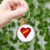 Porte-clé rond Premium BARCELONA Sleutelhanger (Hand)