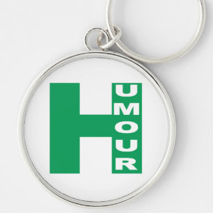 Porte-clé rond Premium HUMOR Sleutelhanger