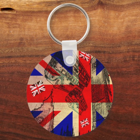 Porte-Clé UK FLAG Sleutelhanger (Voorkant)