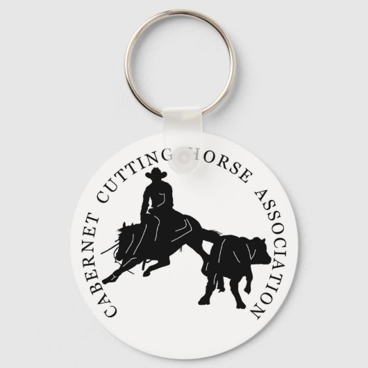 Porte Clefs Cabernet CHA Noir Sleutelhanger (Voorkant)