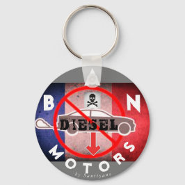 Porte-clés Ban Diesel Motors - rond Sleutelhanger