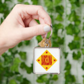 Porte-clés carré Premium BARCELONA Sleutelhanger (Hand)