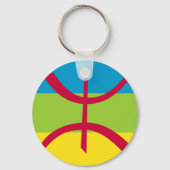 porte-clés drapeau amazigh sleutelhanger (Voorkant)