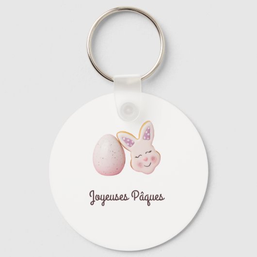 PORTE CLES JOYEUSE PAQUES SLEUTELHANGER (Voorkant)