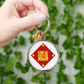 Porte-clés rond Premium Design BARCELONA Sleutelhanger (Hand)