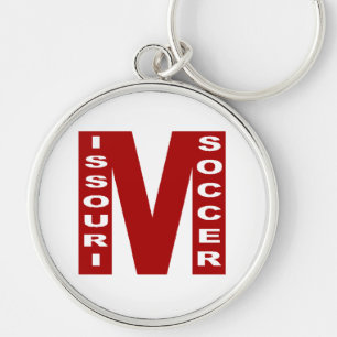 Porte clés rond Premium MISSOURI VOETBAL Sleutelhanger