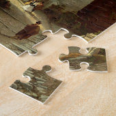 Porte de Justice, Alhambra, Granada (olie op canva Legpuzzel (Zijkant)