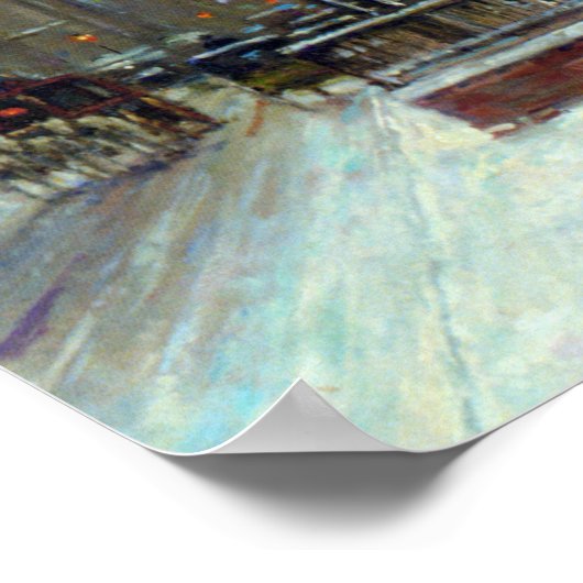 PORTE DENIS-COATES-AFDRUKKING POSTER (Hoek)