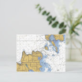 Porte Des Morts, WI-dodendeur, Nautisch Briefkaart (Staand voorkant)