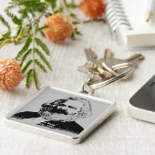 Porteclés carré Karl Marx - grand Sleutelhanger (Zijkant)