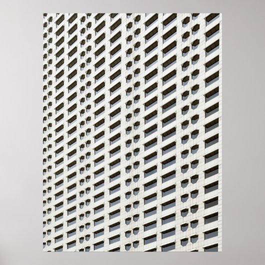 Portefeuille whitearchitectuur poster (Voorkant)