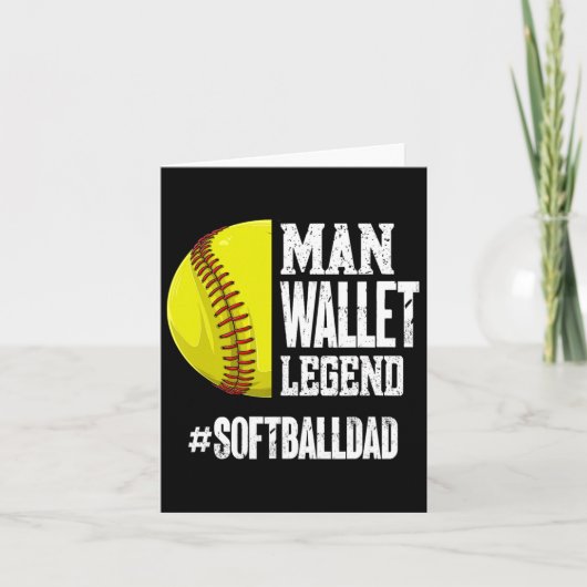 Portemonnee Man Legendarische Softlldad Softll Vad Kaart (Voorkant)