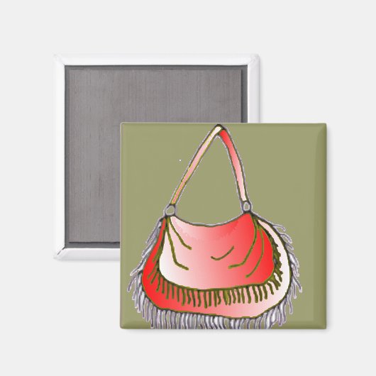 Portemonnee met Fringe Magneet (Voorkant / Achterkant)