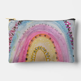 Portemonnee met originele kunst - abstracte portal etui