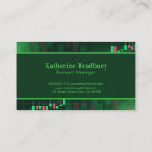 Portemonnee vol met contant geld | Financiën Visitekaartje (Achterkant)