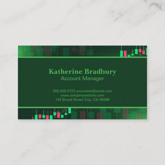 Portemonnee vol met contant geld | Financiën Visitekaartje (Achterkant)