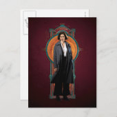 PORTENTINA GOLDSTEIN™ Art Deco Panel Briefkaart (Voorkant / Achterkant)