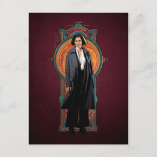 PORTENTINA GOLDSTEIN™ Art Deco Panel Briefkaart