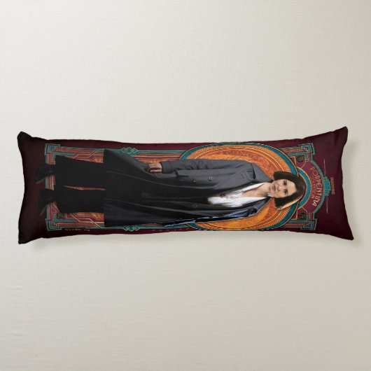 PORTENTINA GOLDSTEIN™ Art Deco Panel Lichaamskussen (Achterkant)