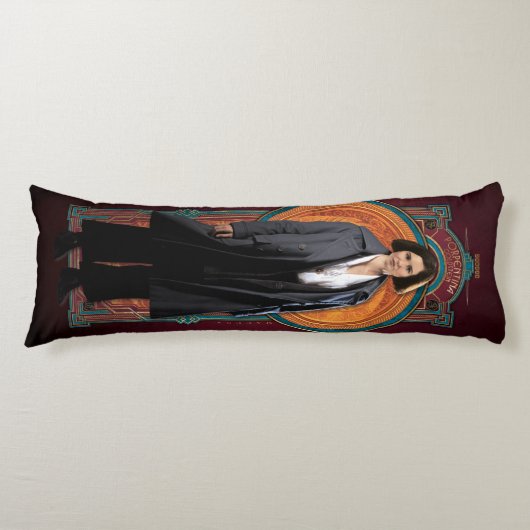 PORTENTINA GOLDSTEIN™ Art Deco Panel Lichaamskussen (Voorkant)