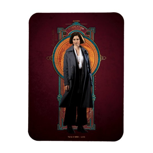 PORTENTINA GOLDSTEIN™ Art Deco Panel Magneet (Verticaal)