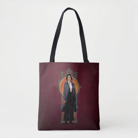 PORTENTINA GOLDSTEIN™ Art Deco Panel Tote Bag (Voorkant)