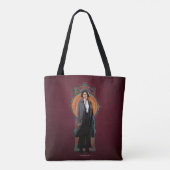 PORTENTINA GOLDSTEIN™ Art Deco Panel Tote Bag (Achterkant)