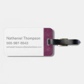 PORTENTINA GOLDSTEIN™ MACUSA™ Grafisch Bagagelabel (Achterkant horizontaal)