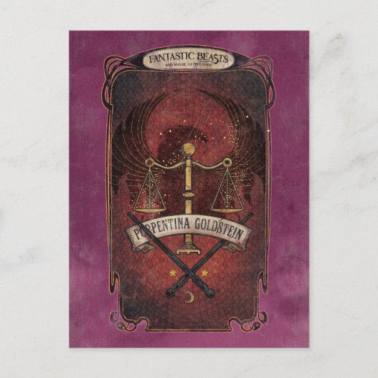 PORTENTINA GOLDSTEIN™ MACUSA™ Grafisch Briefkaart (Voorkant)