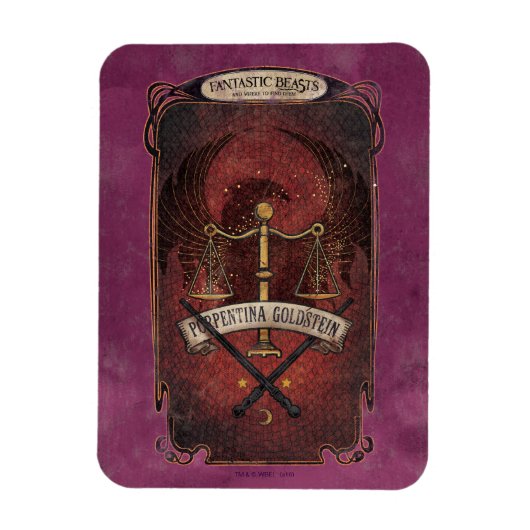 PORTENTINA GOLDSTEIN™ MACUSA™ Grafisch Magneet (Verticaal)