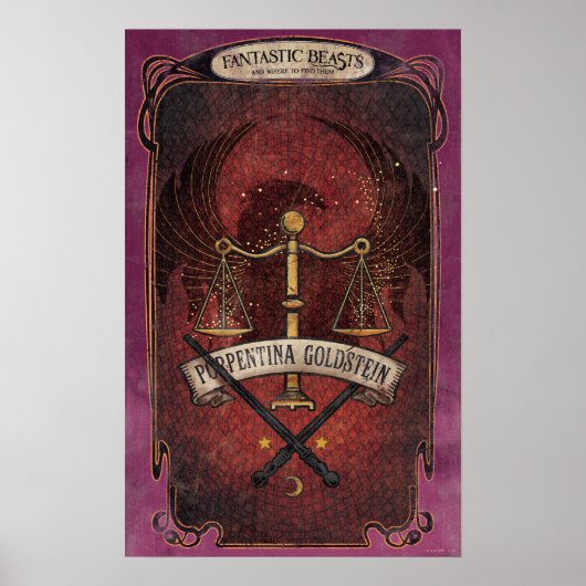 PORTENTINA GOLDSTEIN™ MACUSA™ Grafisch Poster (Voorkant)