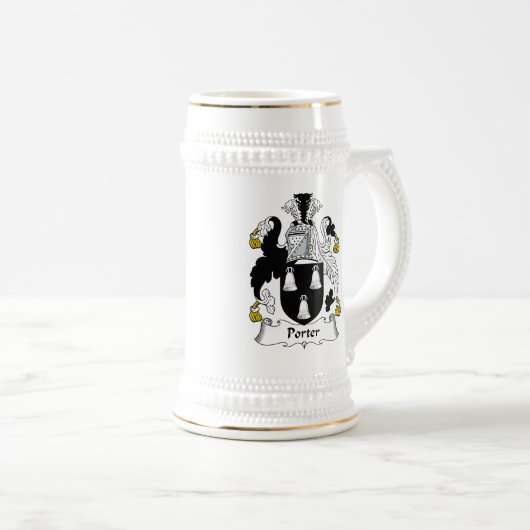 Porter Family Crest Bierpul (Voorkant rechts)
