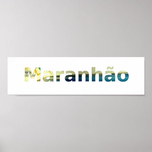 Porter Maranhão Poster (Voorkant)