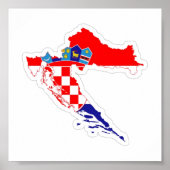 Porter recuerdo de Croacia Poster (Voorkant)