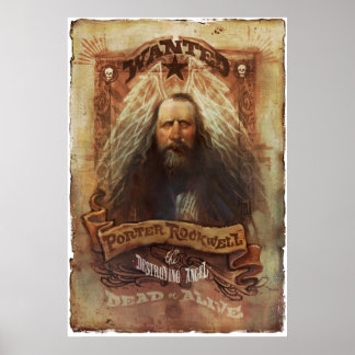 Porter Rockwell-afdruk Poster