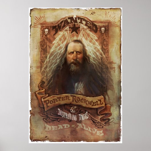 Porter Rockwell-afdruk Poster (Voorkant)