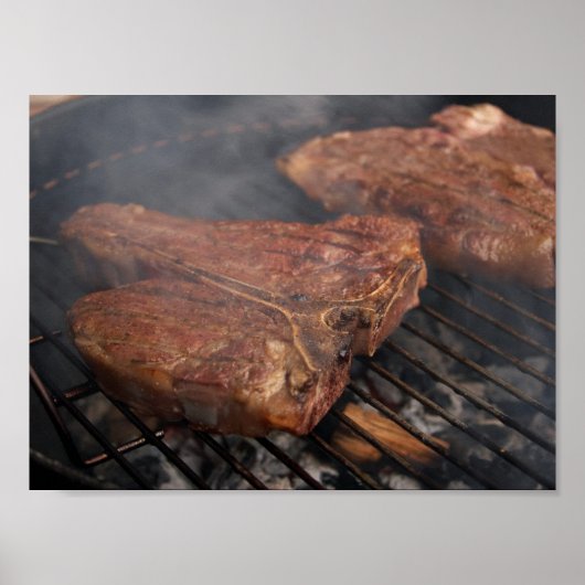 Porterhouse Steak poster (Voorkant)