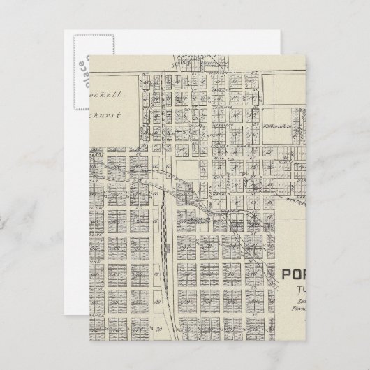 Porterville Briefkaart (Voorkant / Achterkant)