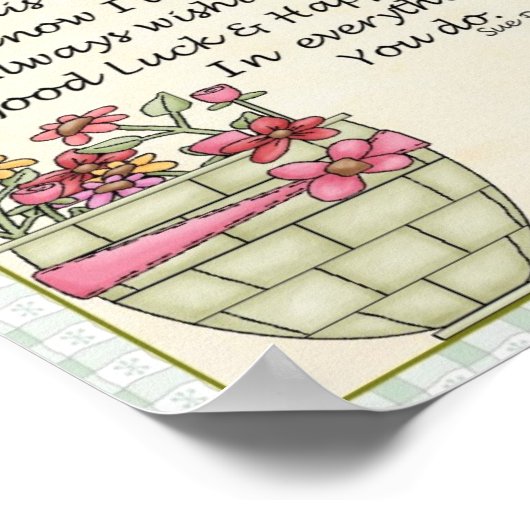 Portfolio-Aunt-Lucky Penny-Just glue on penny Poster (Hoek)