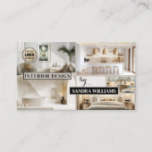 Portfolio Fotocollage Interieurontwerp Visitekaartje (Voorkant)