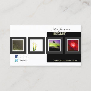 Portfolio / fototemplate / doe-het-zelf visitekaartje
