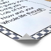 Portfolio-Grandson-Lucky Penny-Glue Penny on Poster (Hoek)